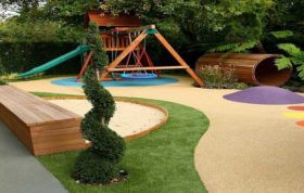 دانلود اتوکد طراحی باغ کودک