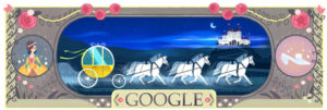 تغییر لوگوی گوگل به زیبای خفته و سیندرلا