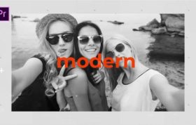 پروژه پریمیر گالری تصاویر مدرن Modern Trend