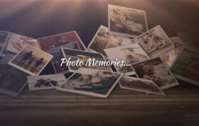 پروژه افترافکت گالری عاشقانه Dramatic Photo
