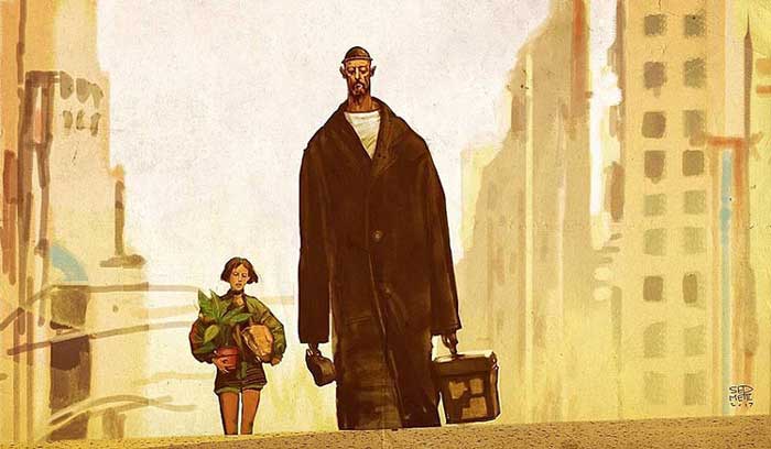 خاطره نگاری تصویری از فیلم لئون