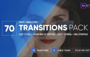 ترانزیشن برای افترافکت و پریمیر Transitions