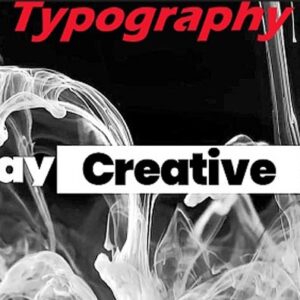 پروژه افترافکت تایپوگرافی زیبا Typography