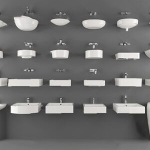 مجموعه مدل سه بعدی دستشویی برای ۳dmax