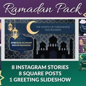 مجموعه پروژه های افترافکت ویژه ماه مبارک رمضان