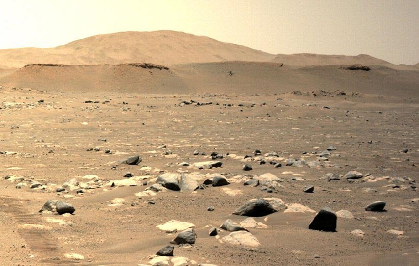 سومین تلاش بالگرد نبوغ برای پرواز در مریخ