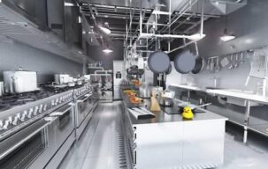 دانلود مدل سه بعدی آشپزخانه رستوران برای ۳dmax