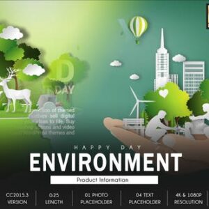 پروژه افترافکت روز محیط زیست Environment Day