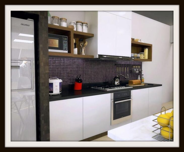 مدل آماده سه بعدی آشپزخانه ساده برای اسکچاپ