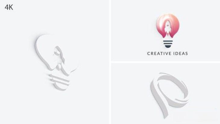 پروژه افترافکت لوگوی سه بعدی ساده 3D Logo