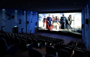 سکانس آماده سالن سینما مدرن برای ۳dmax