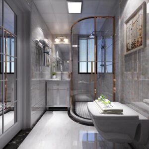 مدل سه بعدی حمام مدرن برای تری دی مکس