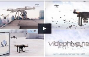 پروژه افترافکت تبلیغاتی تکنولوژی پهباد drone