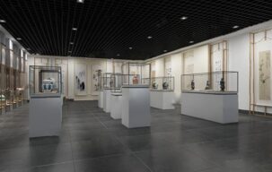 مدل سه بعدی سالن نمایشگاه برای تری دی مکس