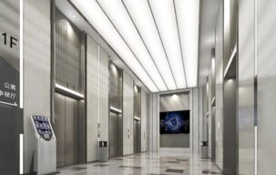 مدل سه بعدی آسانسور هتل برای تری دی مکس