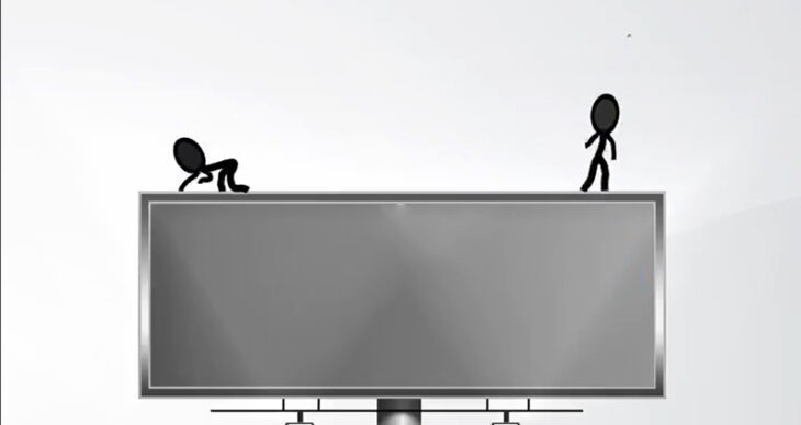پروژه انیمیشن لوگو روی بیلبورد برای افترافکت