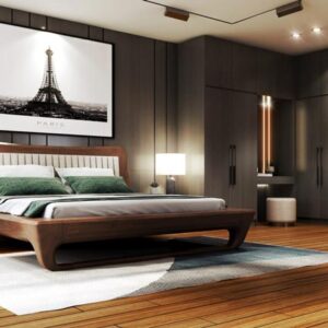 مدل داخلی اتاق خواب سبک مدرن اسکچاپ