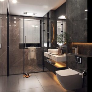 دانلود مدل حمام مدرن و زیبا برای اسکچاپ