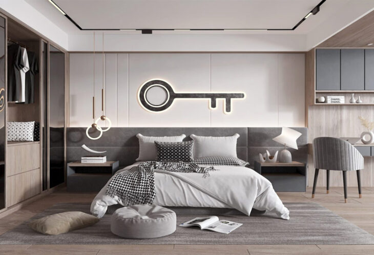 دانلود مدل داخلی اتاق خواب برای اسکچاپ