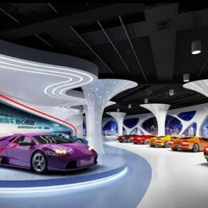 مدل سه بعدی نمایشگاه خودرو تری دی مکس