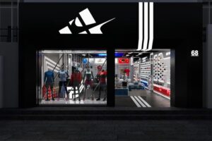 دانلود مدل سه بعدی فروشگاه ورزشی برای 3dmax